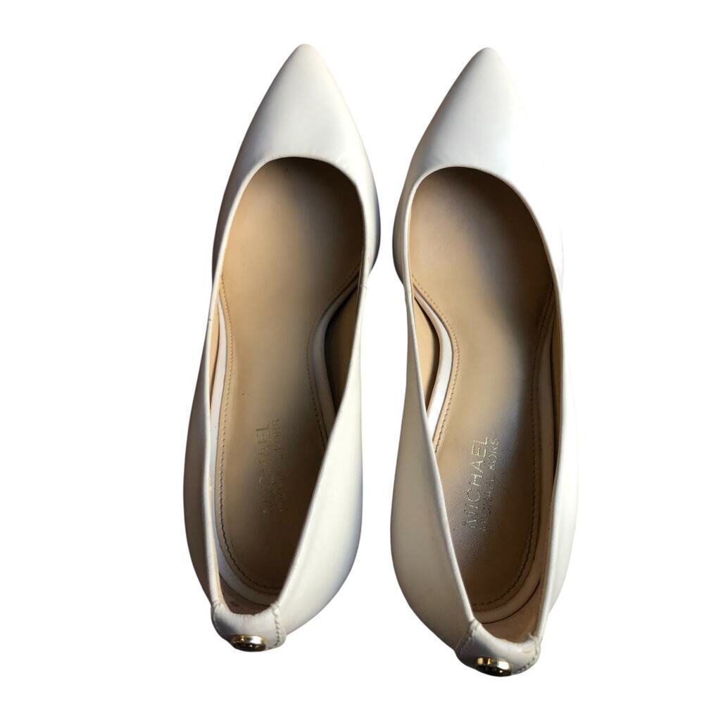 Michael Michael Kors
pointed-toe‎ flex leather pumps shoes 6M